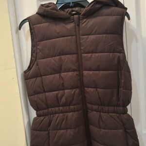 Women's brown puffer size 0-2